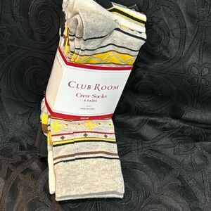 Club room crew socks 4 pack